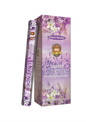 150 Cajitas Incienso Hexagonal Anand y Darshan Aromas Surtidas por Mayoreo