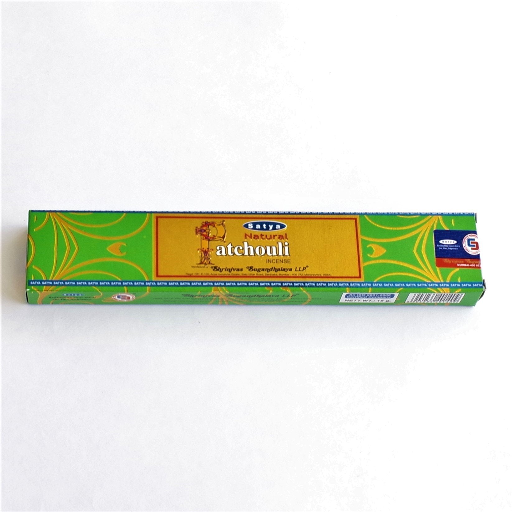 Incienso Satya Pachuli