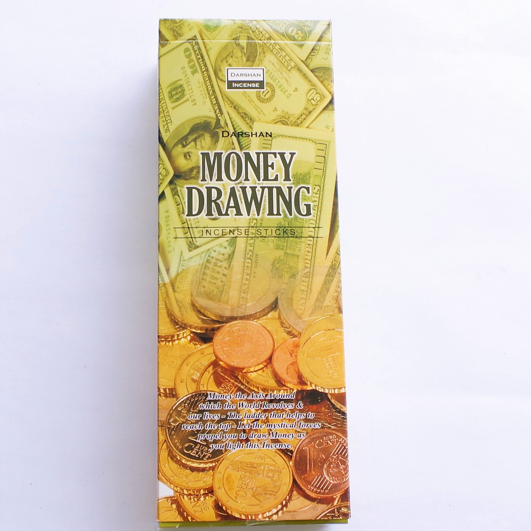 Caja de Incienso Darshan Llama Dinero