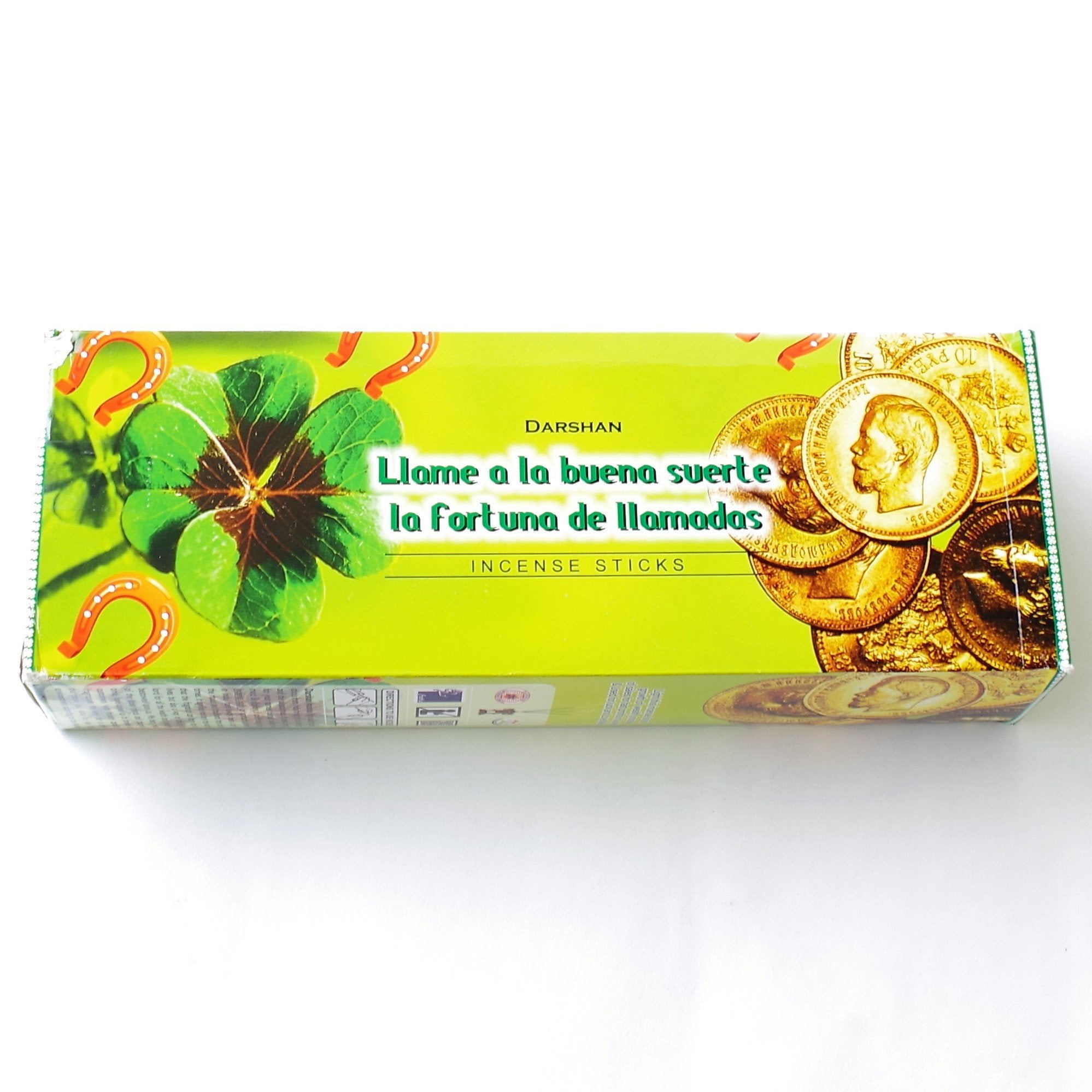 Caja de Incienso Hexagonal Darshan Llama Fortuna